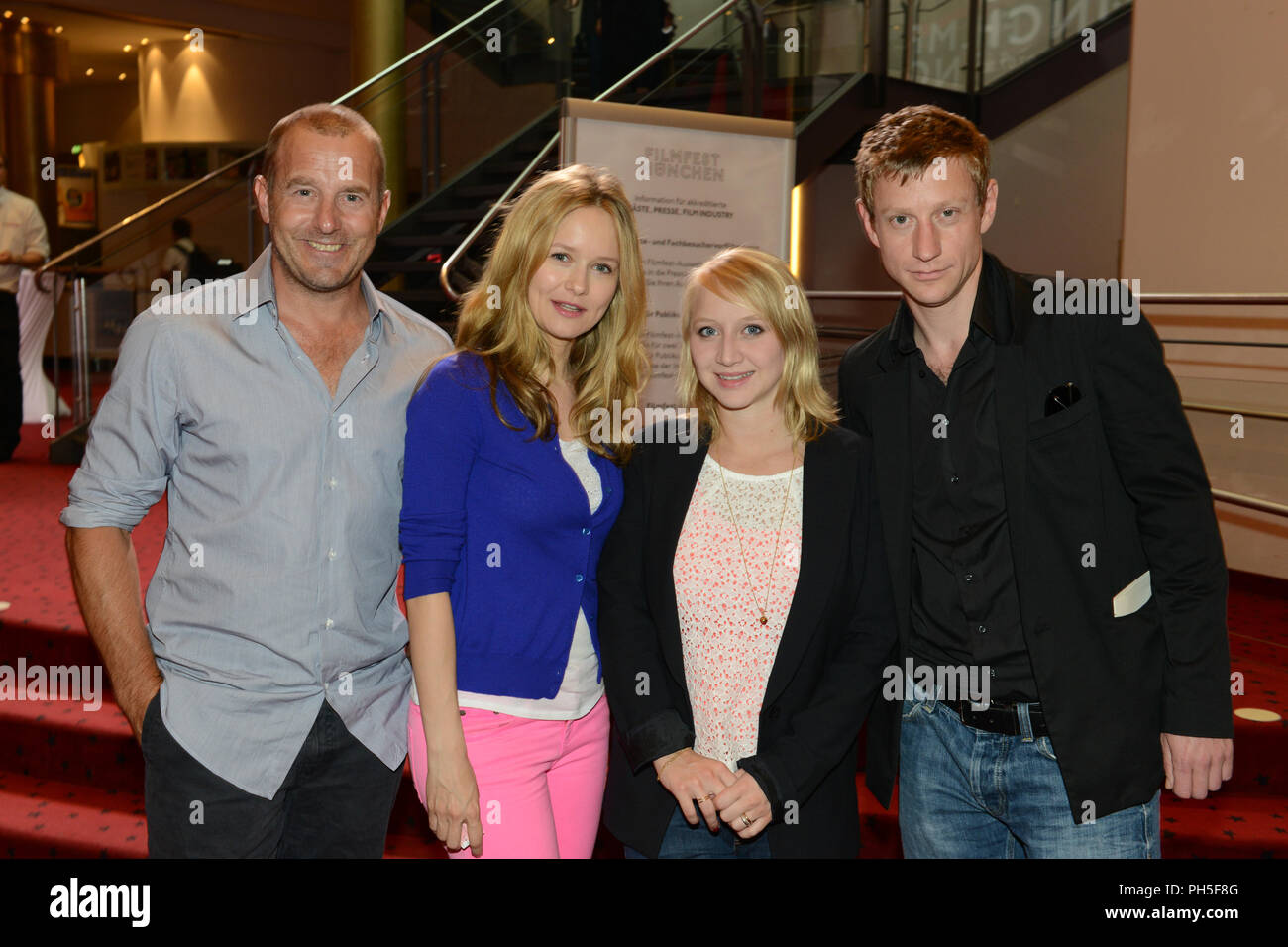 Schauspielerin Anna Maria Mühe, der Schauspieler Heino Ferch, Schauspielerin Stefanie Schauspielerin Anna Maria Mühe, der Schauspieler Heino Ferch, Schauspielerin Stefanie
