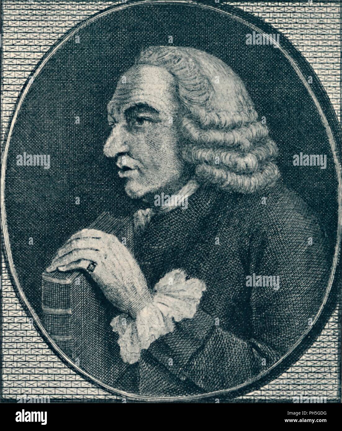 "John Ellis (b. 1698 d. 1791)", 1907. Artist: Unbekannt. Stockfoto