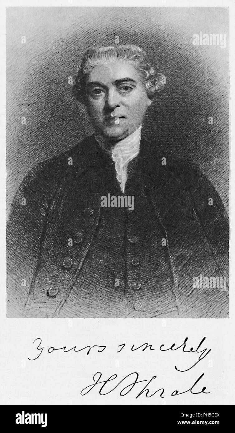 "Henry Thrale (d. 1781)", 1907. Artist: Unbekannt. Stockfoto