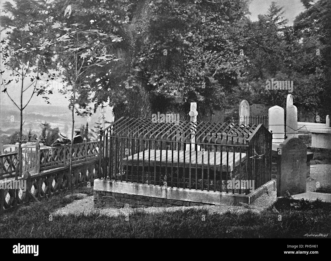 "Byrons Elm, Harrow', c 1896. Artist: Chester Vaughan. Stockfoto