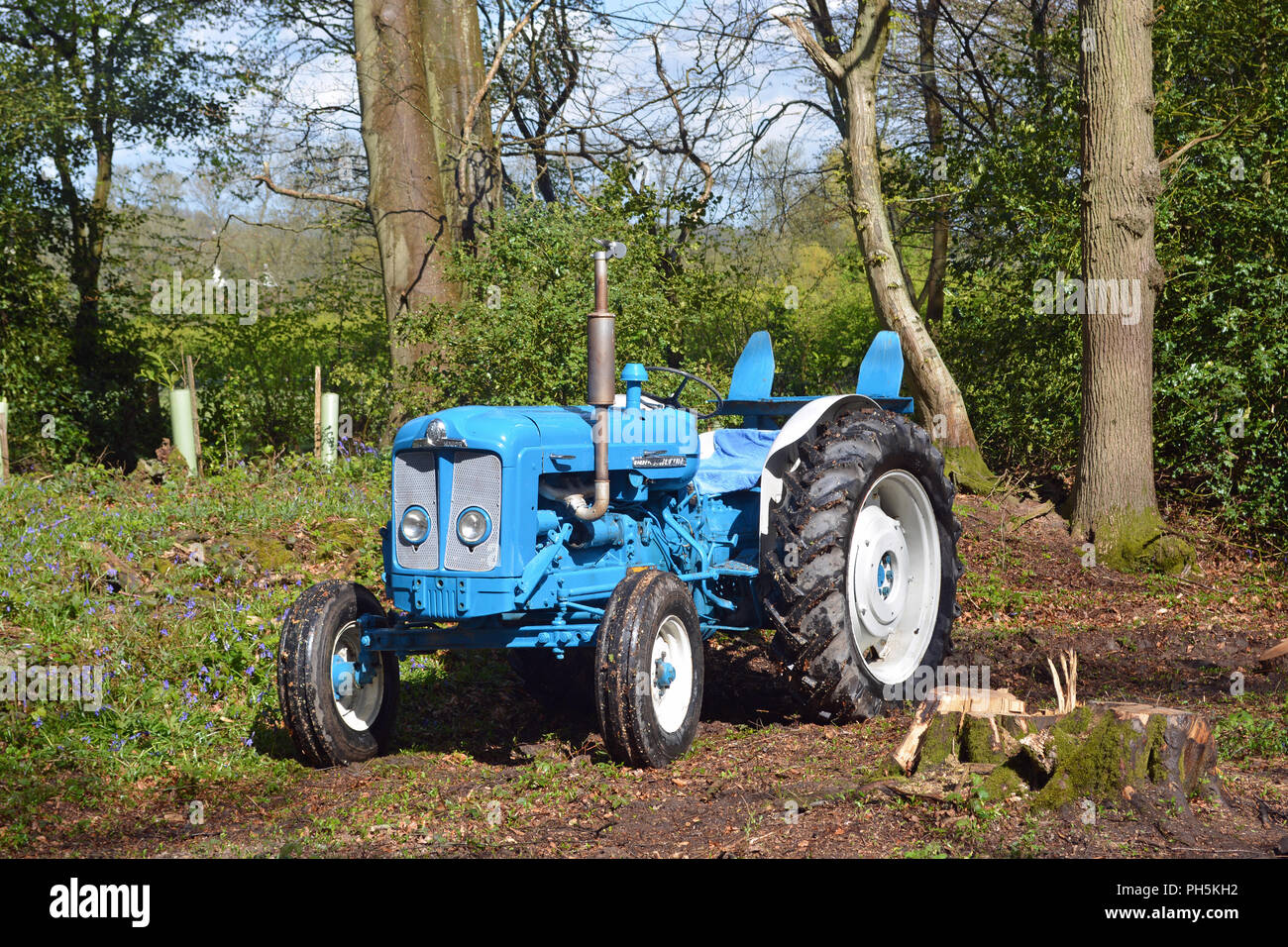 Fordson Super Major Traktor Stockfoto