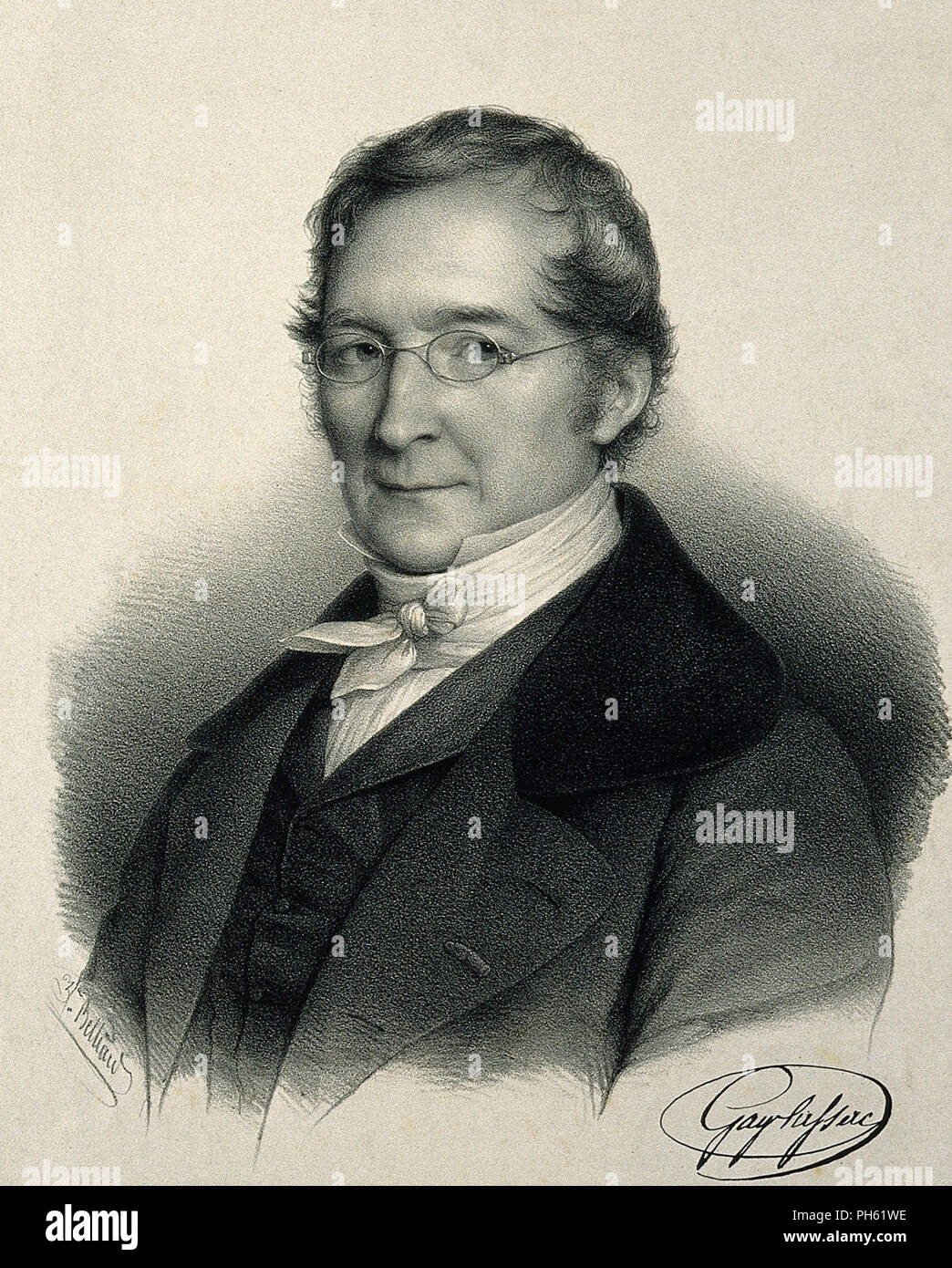 JOSEPH GAY-LUSSAC (1778 – 1850), französischer Chemiker und Physiker Stockfoto