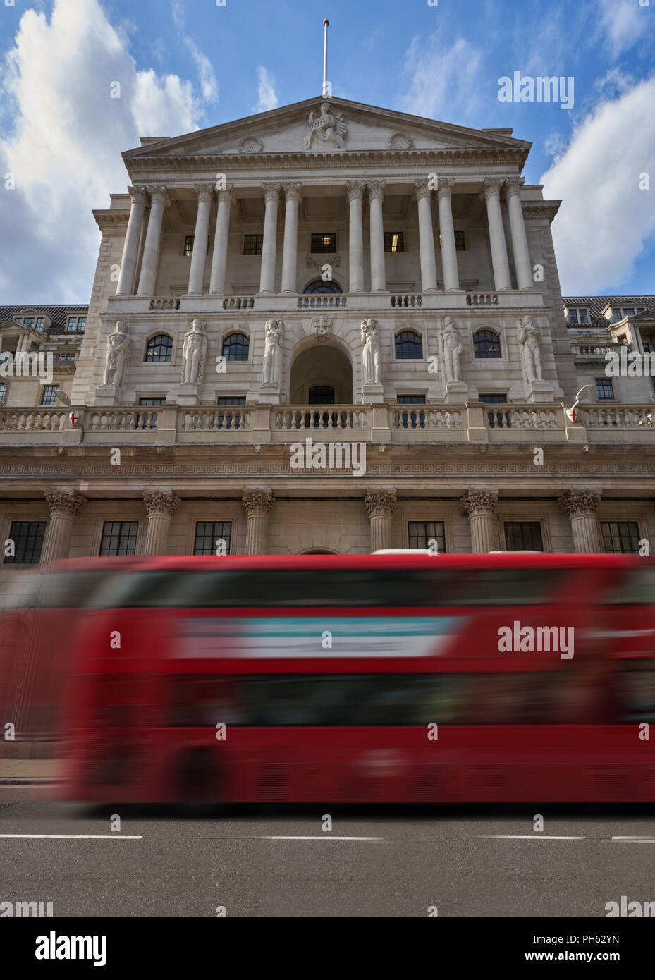 Die Bank von England Stockfoto