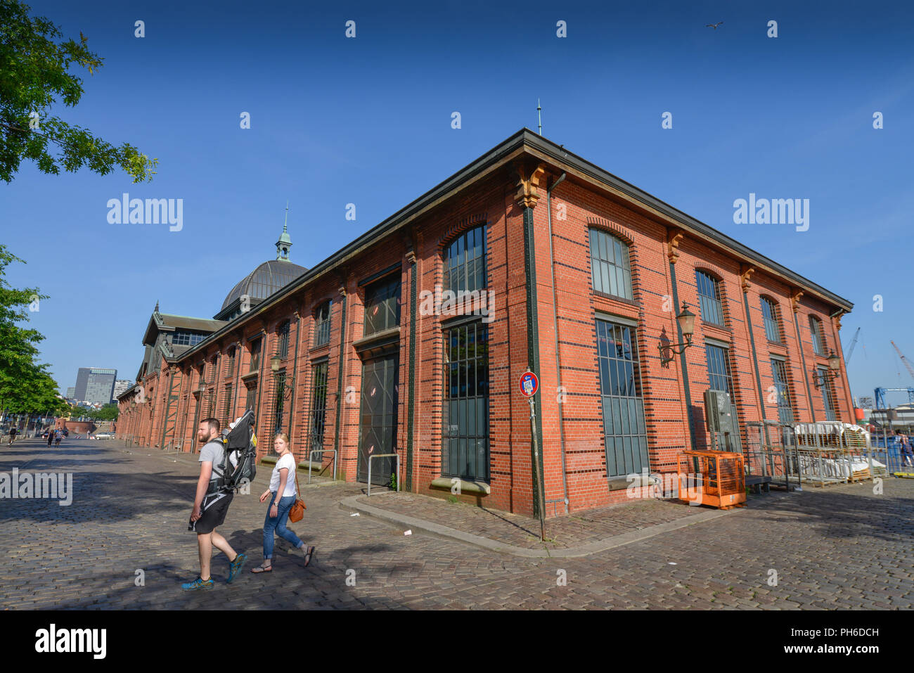 Fischauktionshalle, Grosse Elbstrasse, Altona, Hamburg, Deutschland Stockfoto