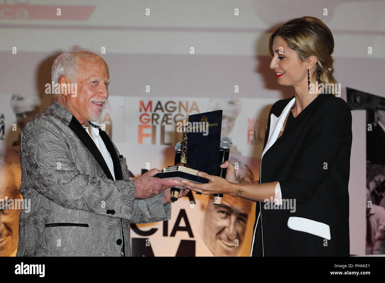 Richard Dreyfuss, mit dem Goldenen Spalte an der Magna