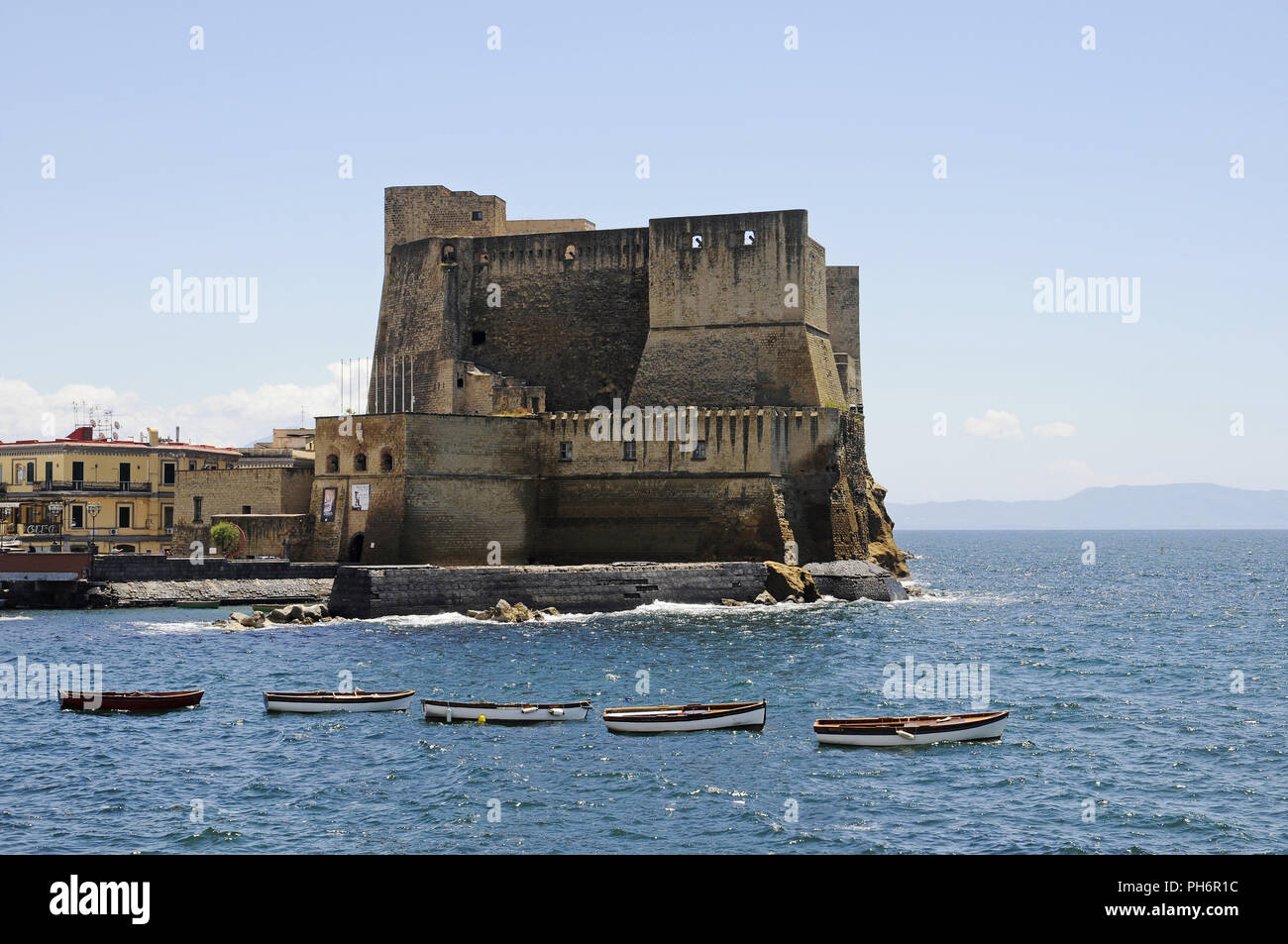 Castel Dell Ovo Stockfoto