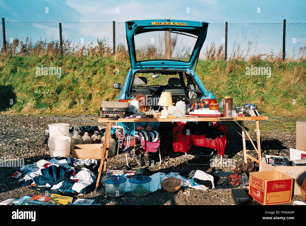 AJAXNETPHOTO. 1993. BURSLEDON, ENGLAND. - BOOT VERKAUF . FOTO: JONATHAN EASTLAND/AJAX REF:TC6081 23 3 Stockfoto