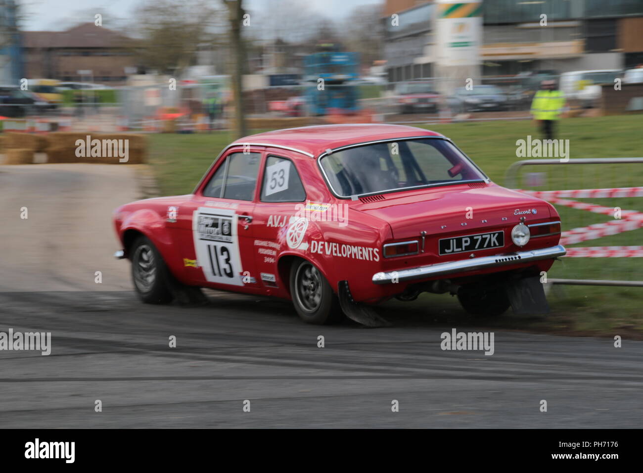 Kundgebung an Race retro - Stoneleigh Park Stockfoto