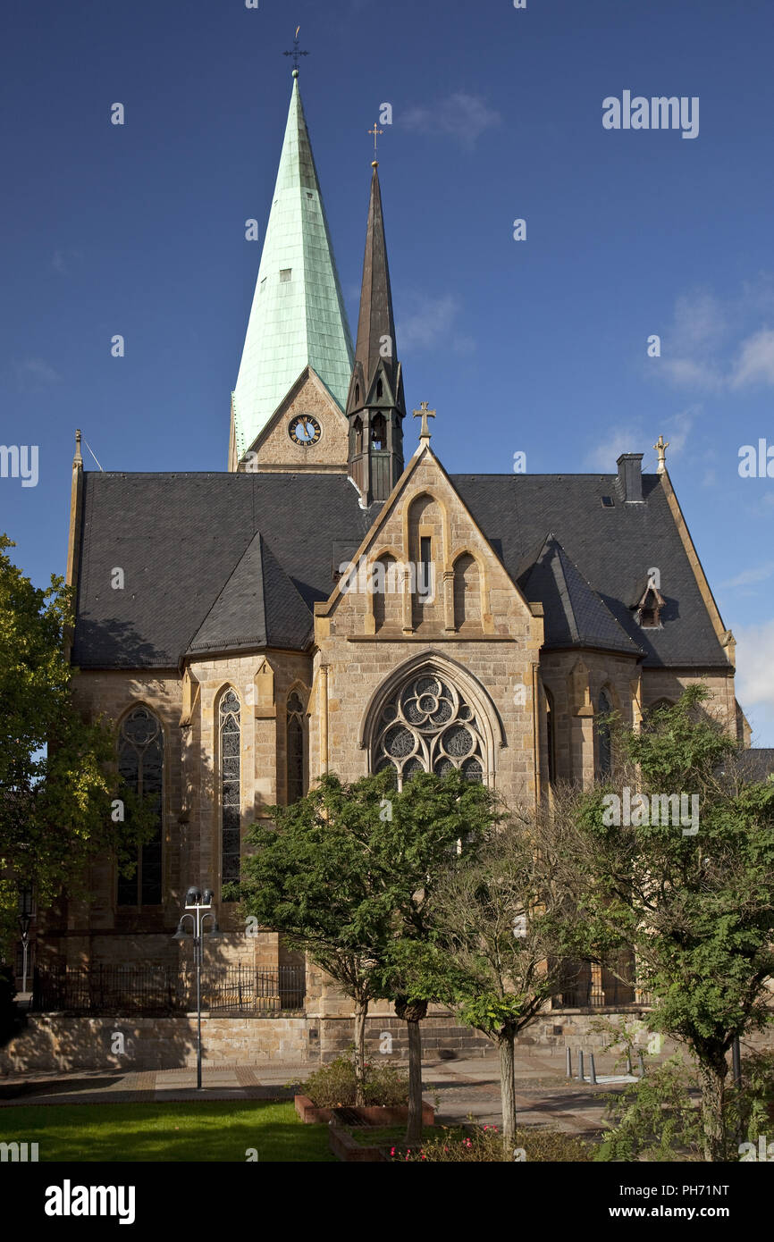 Gertrude's Kirche, Bochum Wattenscheid, Deutschland. Stockfoto