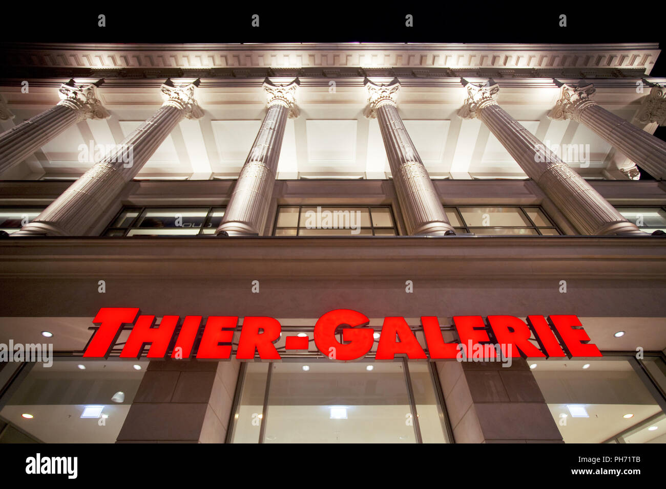 Shopping Center Thier Galerie, Dortmund, Deutschland. Stockfoto