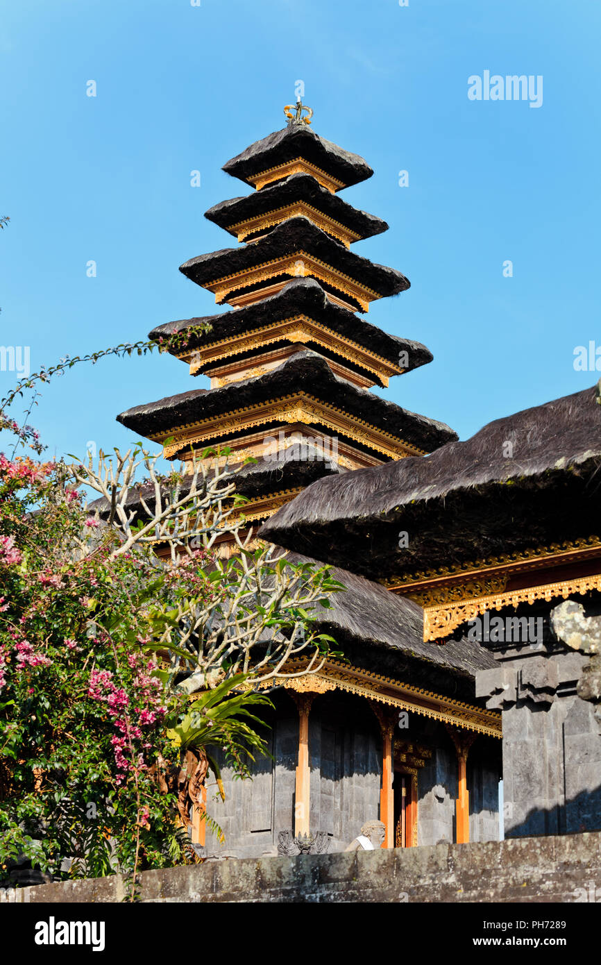 Im balinesischen Stil, Hindu Tempel Stockfoto