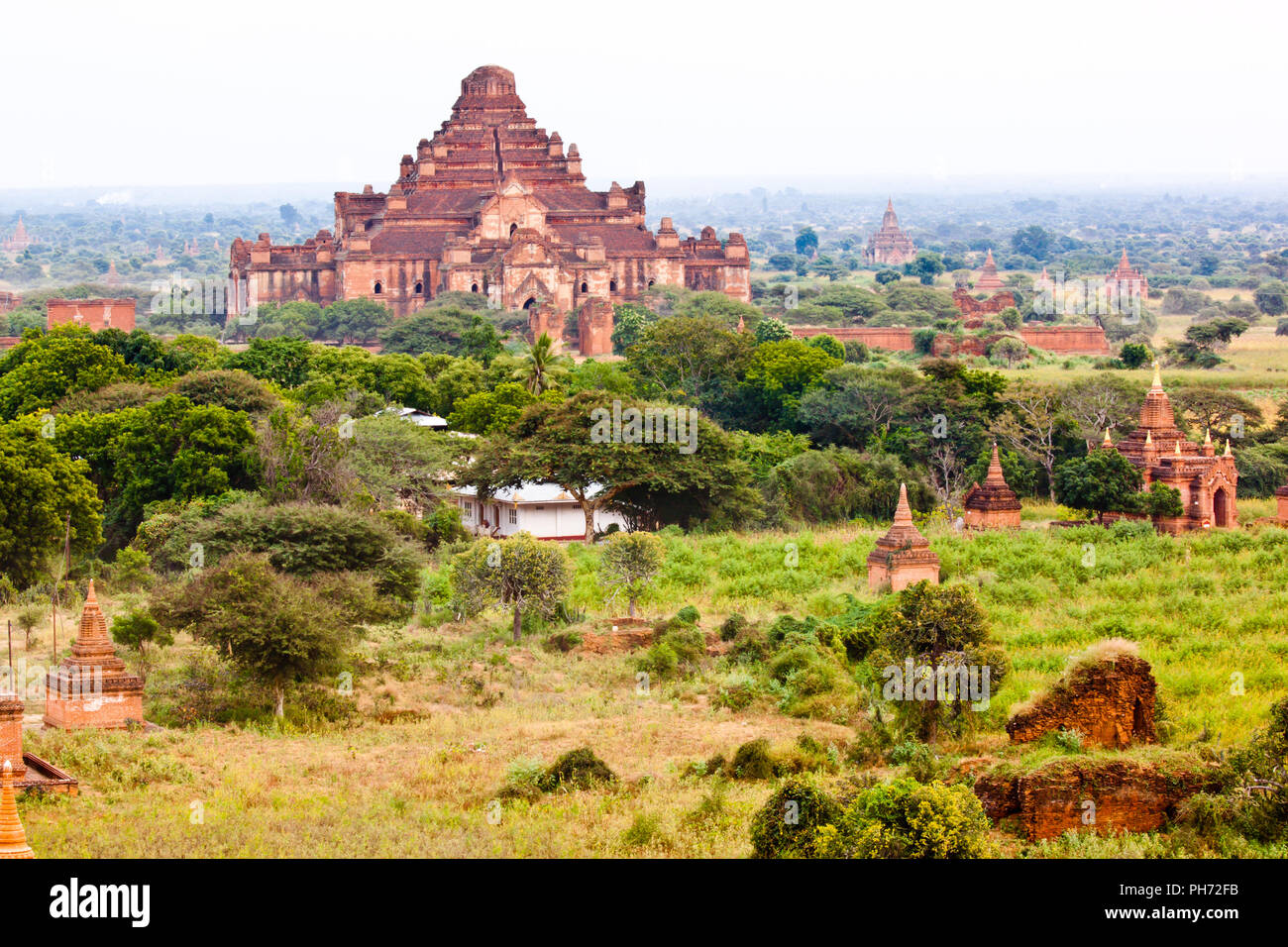 Dhammayangyi Tempel Stockfoto