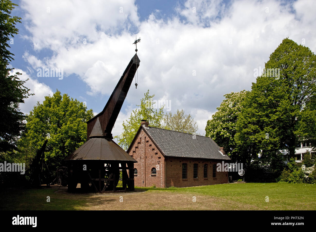 Hebezeuge Museum J. D. Neuhaus, Witten, Deutschland Stockfoto
