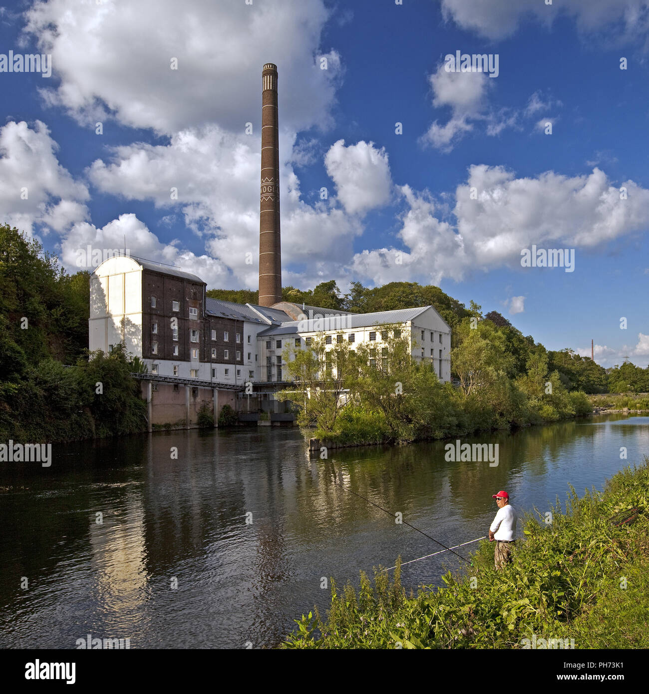 Horster Mühle, Mühle an der Ruhr, Essen, Ger Stockfoto