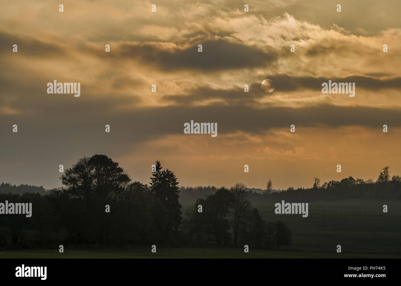 Stimmungen Stockfoto