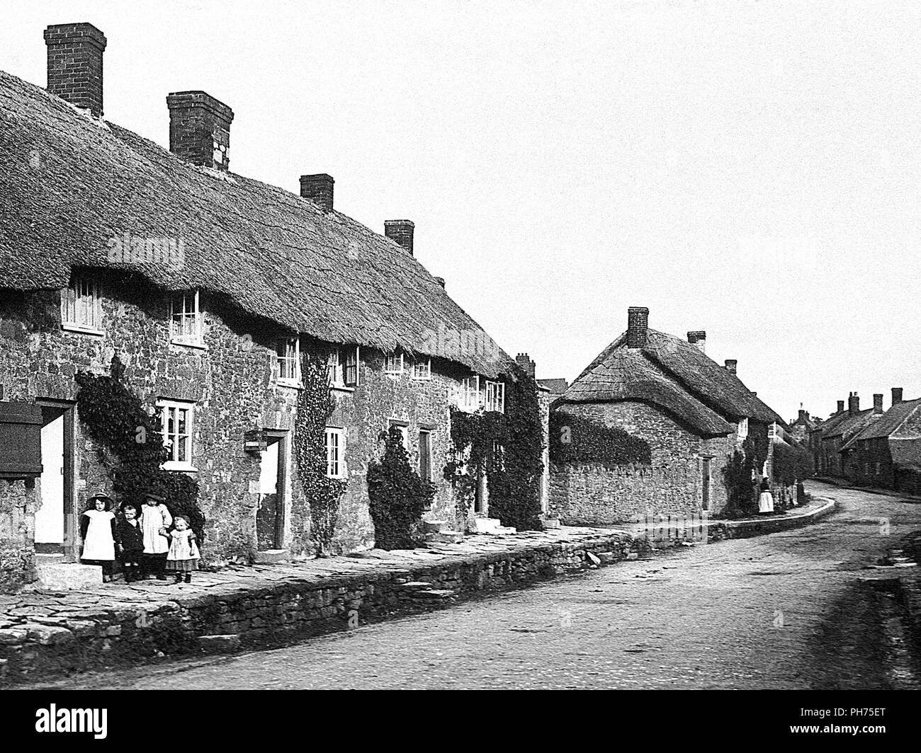 Abbotsbury, Anfang 1900 s Stockfoto