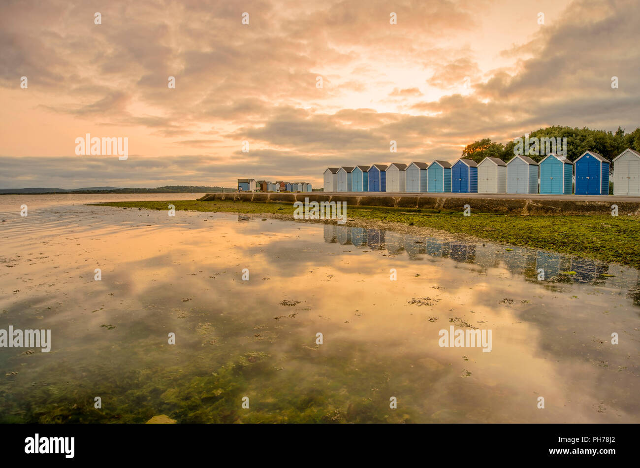 Hamworthy Strand in Poole Dorset Stockfoto