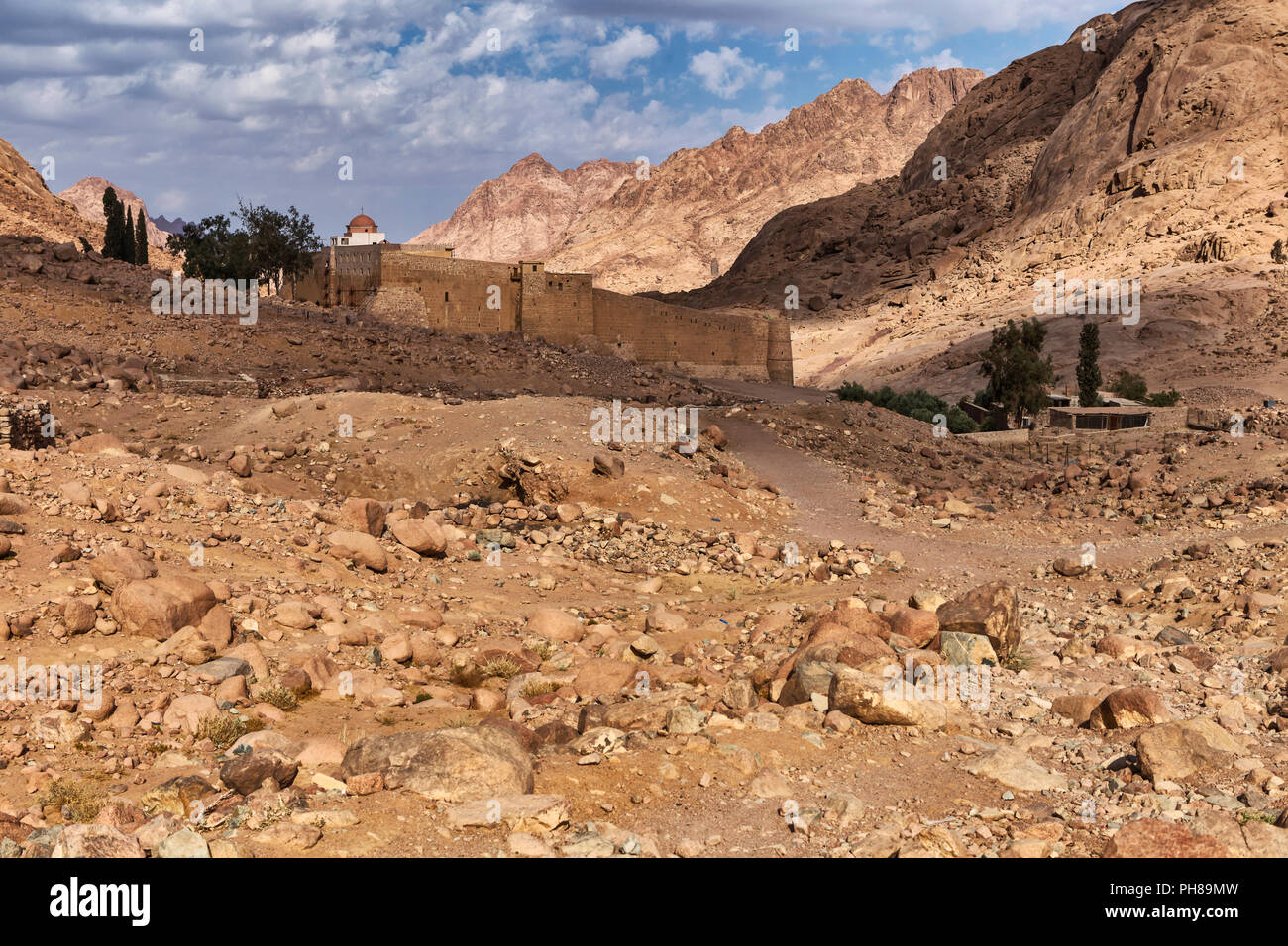 Katharinenkloster, Sinai, Ägypten Stockfoto