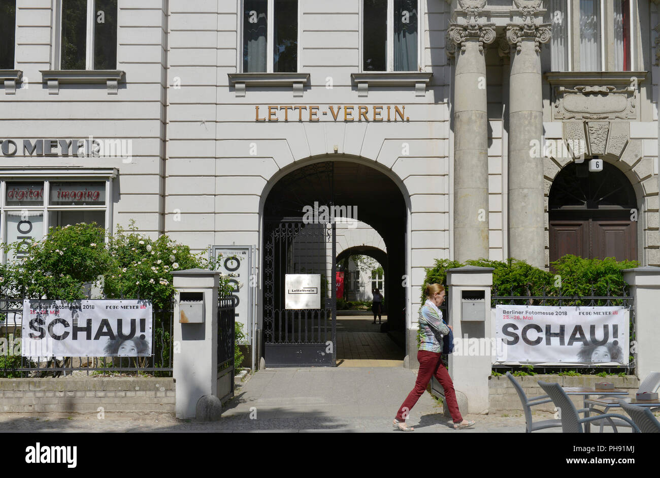 Lette-Verein, Viktoria-Luise-Platz, Schöneberg, Berlin, Deutschland Stockfoto