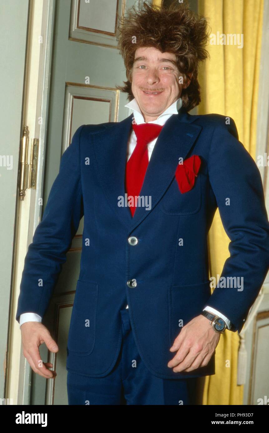 Helge Schneider, deutscher Komiker und Musiker, in München, Deutschland 1992. Deutsche Komiker