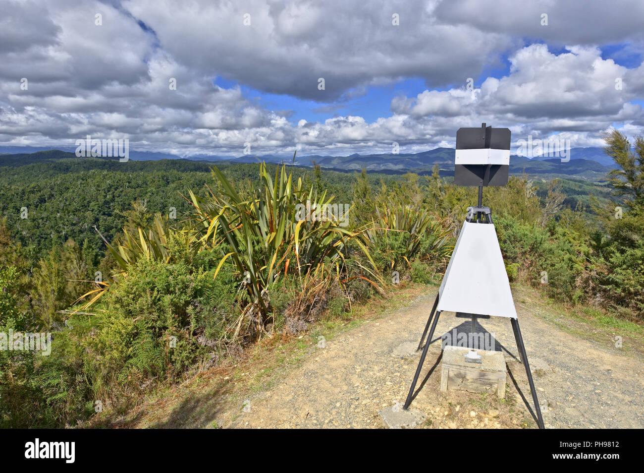 Trig Beacon, Hoffnung Sattel Stockfoto