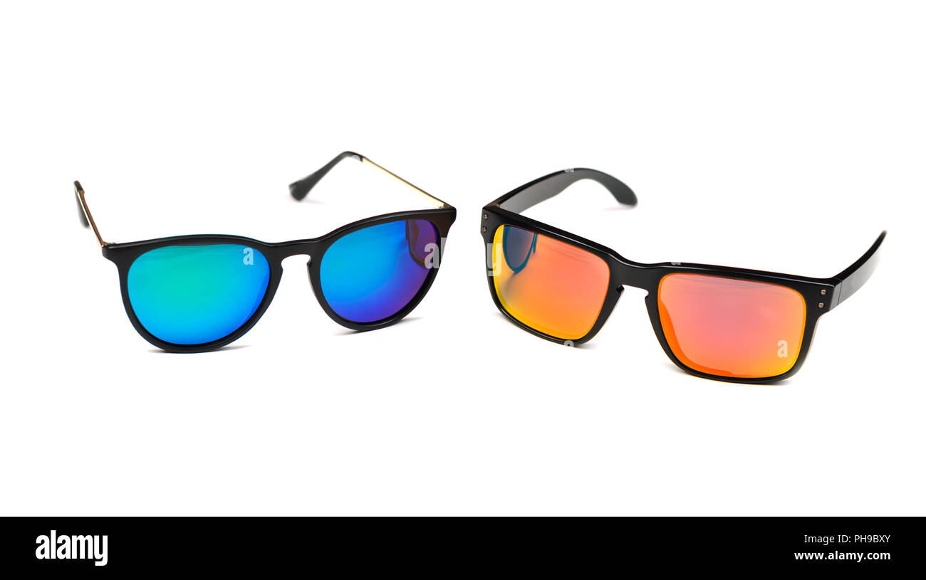 Yellow tinted sunglasses -Fotos und -Bildmaterial in hoher