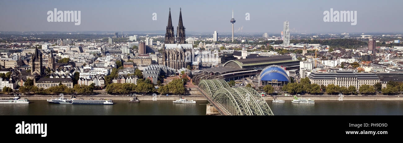 MyPuzzle 100 Teile Puzzle – Nachtsicht Auf Kölner Dom & Hohenzollernbrücke Am Rhein, Premium-Kollektion