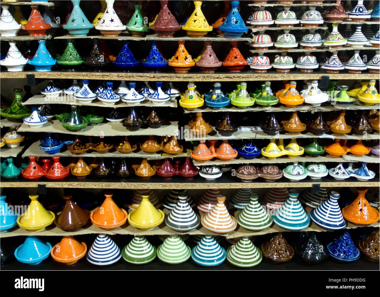 Souk, Agadir Marokko Stockfoto