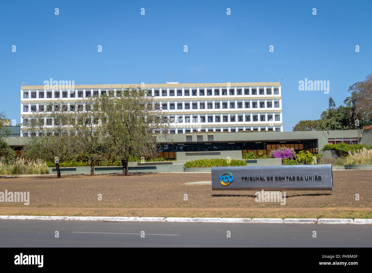 Bundesgerichtshof der Konten der Brasilianischen Accountability Office (Tribunal de Contas da uniao-TCU) - Brasilia, Brasilien Stockfoto