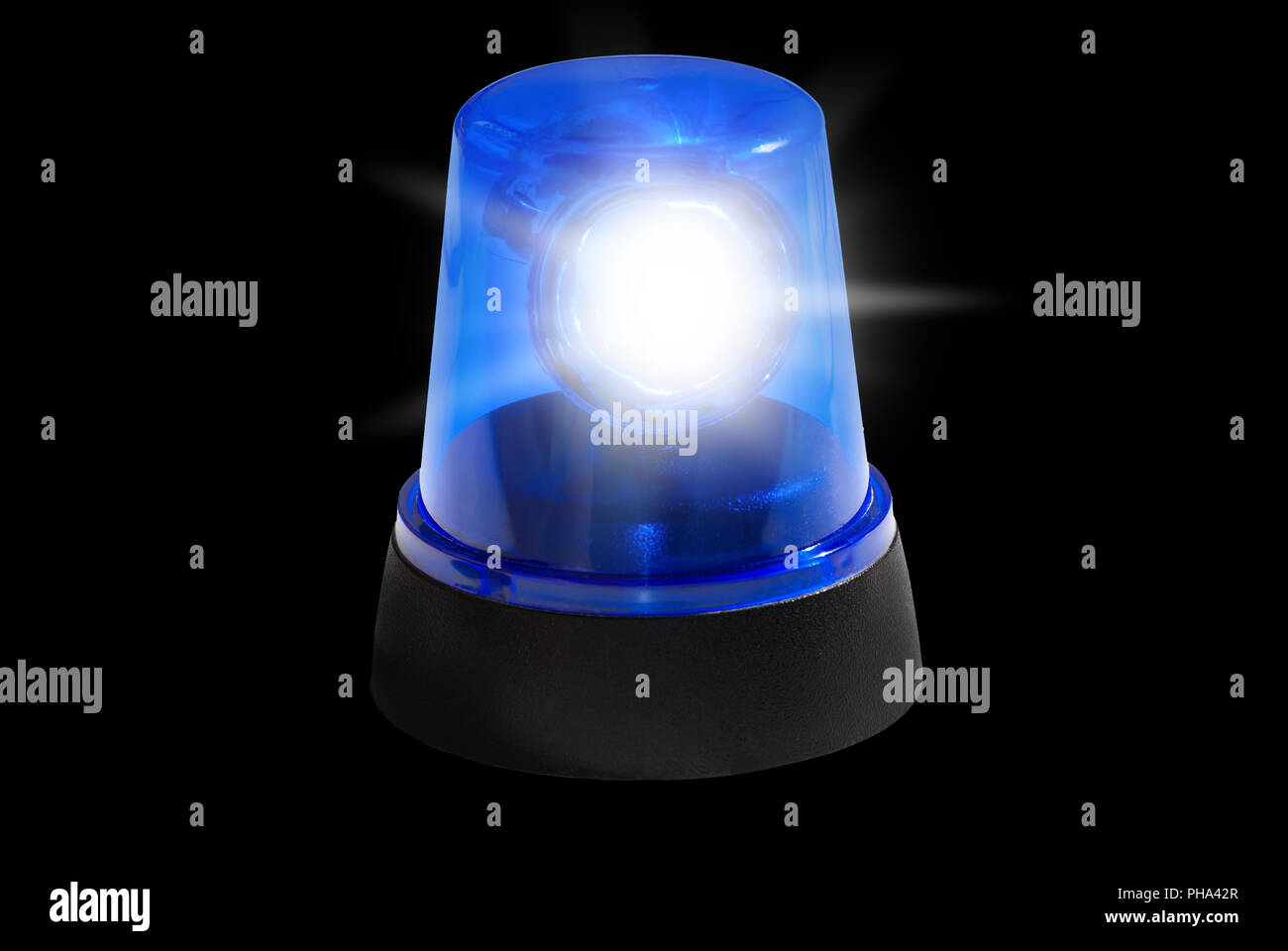 Polizei Sirene Notlicht Stockfotografie - Alamy
