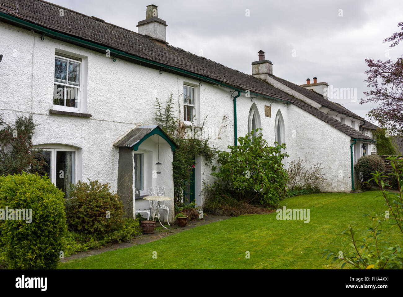 Hawkshead Hill Baptist Kapelle im Nationalpark Lake District, Cumbria, England. Stockfoto