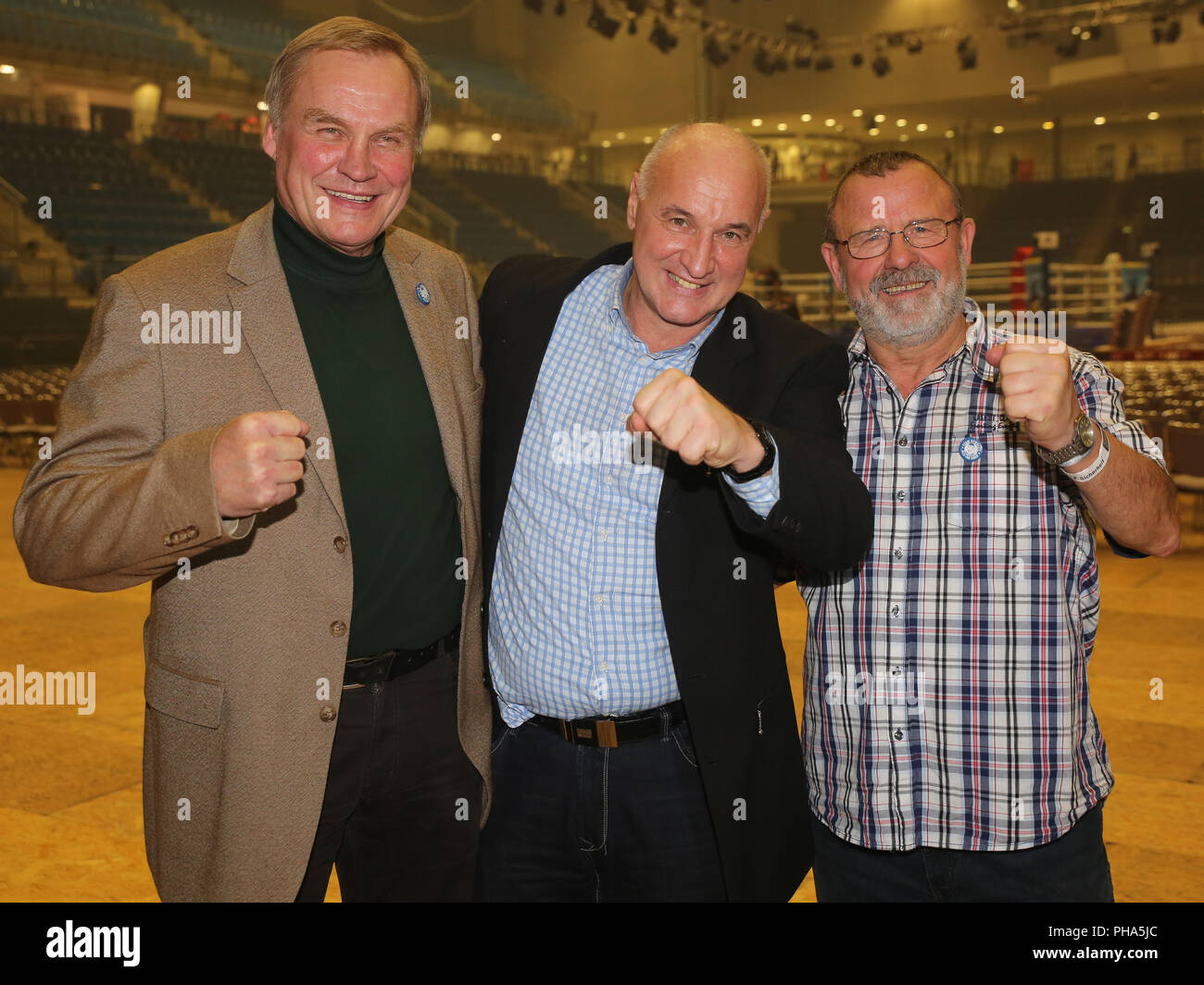 Günter Dreibrodt, Ingolf Wiegert und Ernst Gerlach Stockfoto