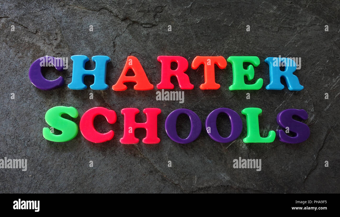 Charter school Konzept Stockfoto