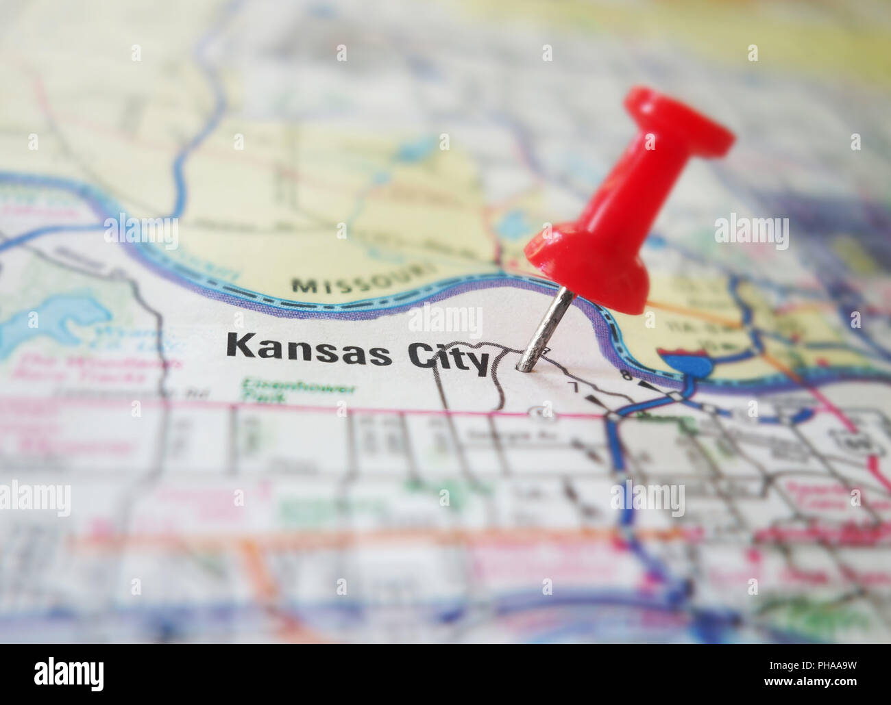 Kansas City Stockfoto