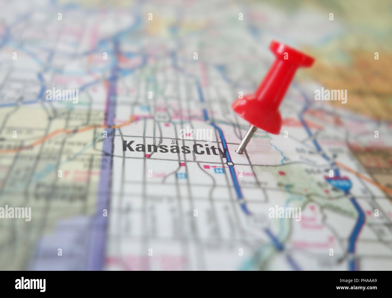 Kansas City Missouri Stockfoto