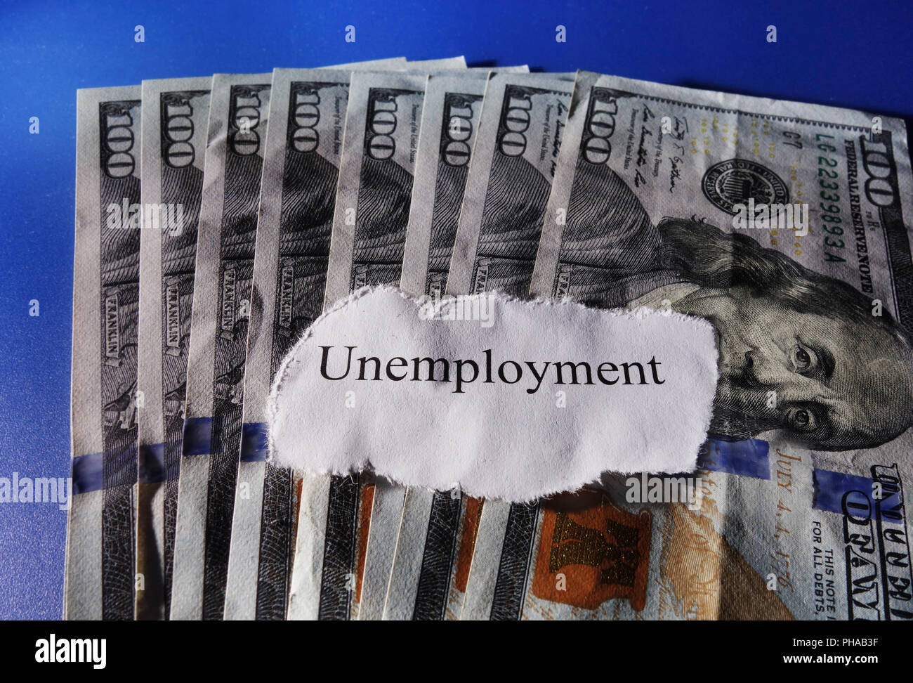 Arbeitslosigkeit Stockfoto
