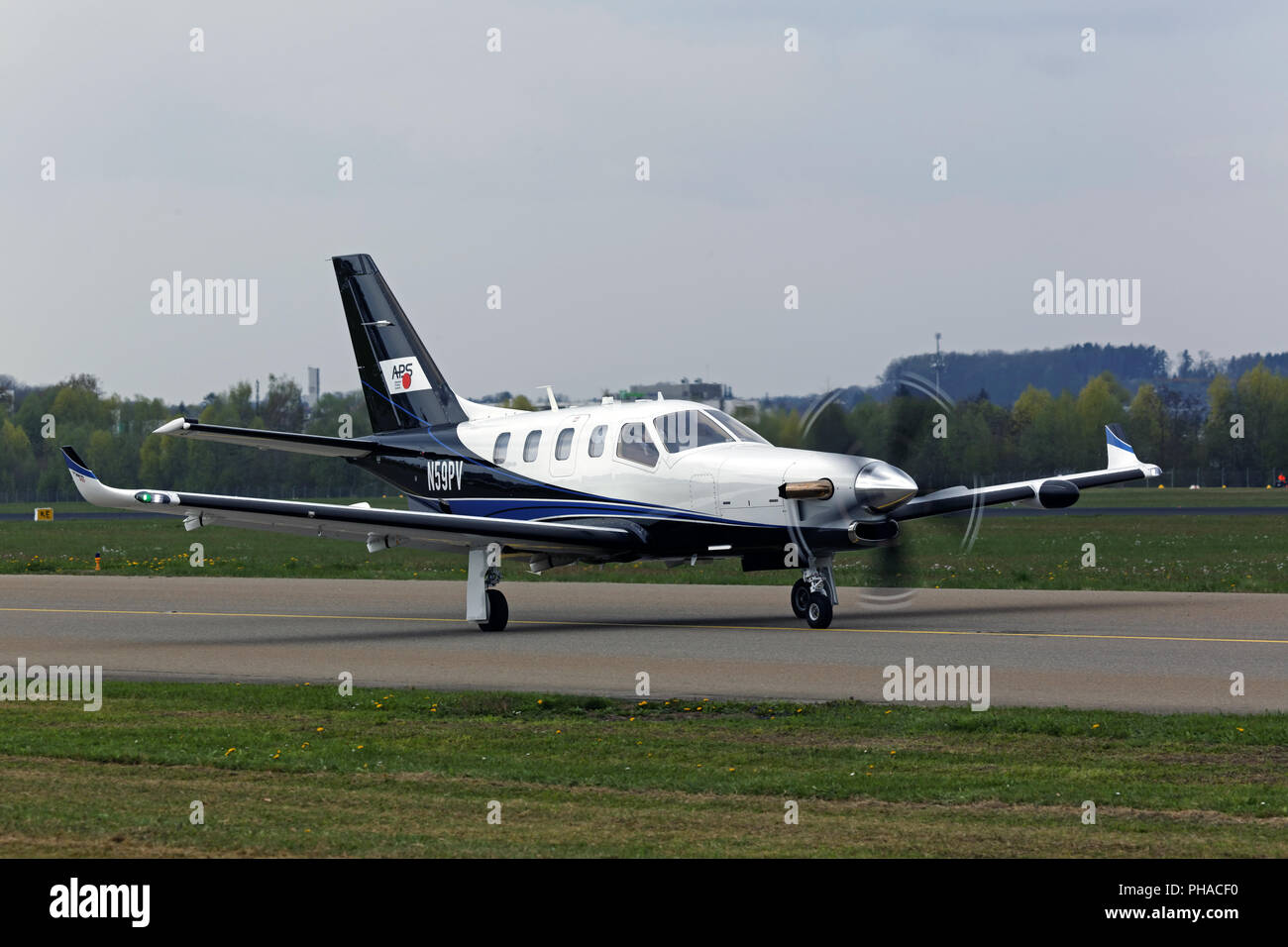 Socata TBM 900 Stockfoto