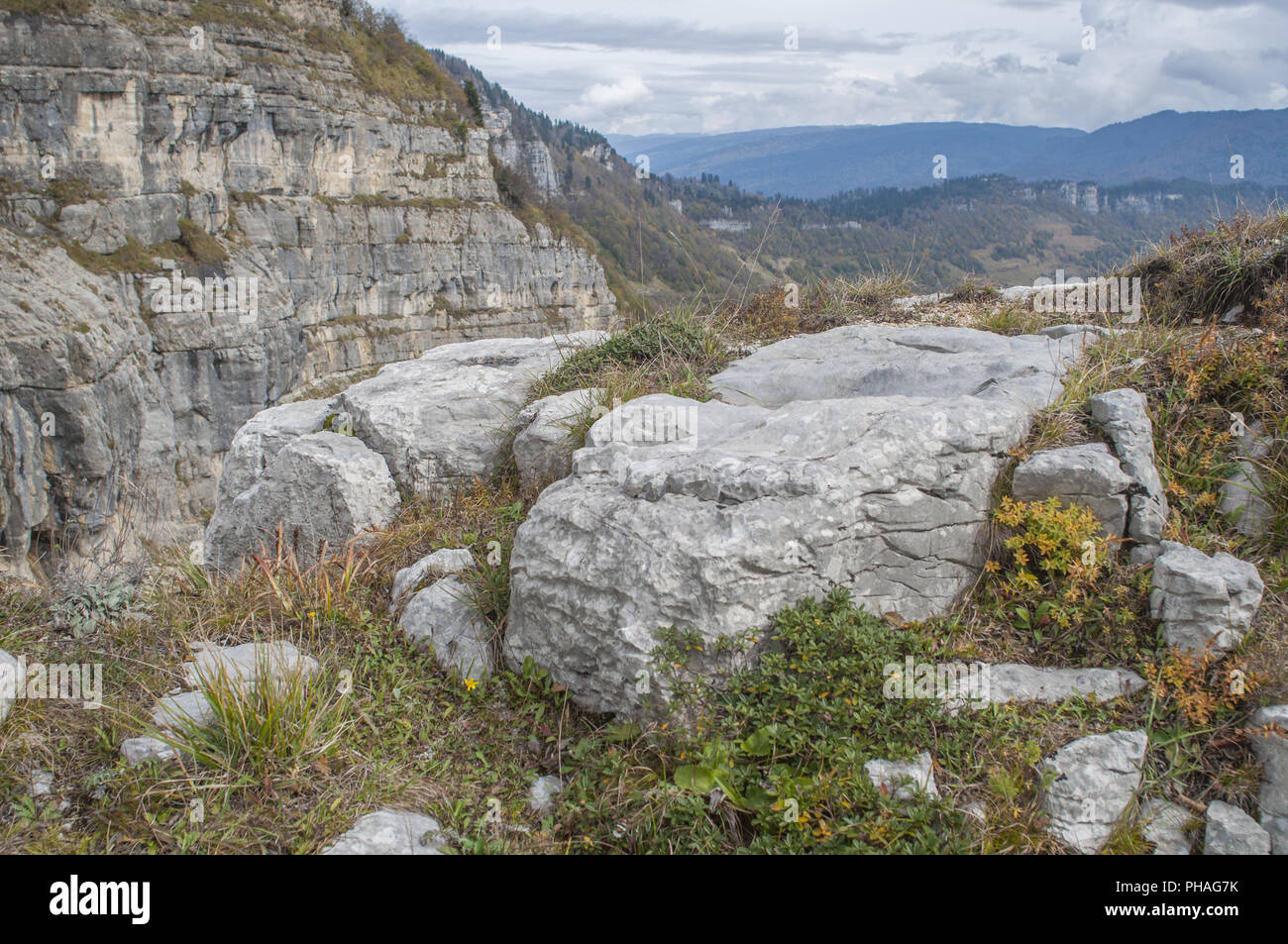 Nakerala Gebirge in der georgischen Kaukasus Stockfoto