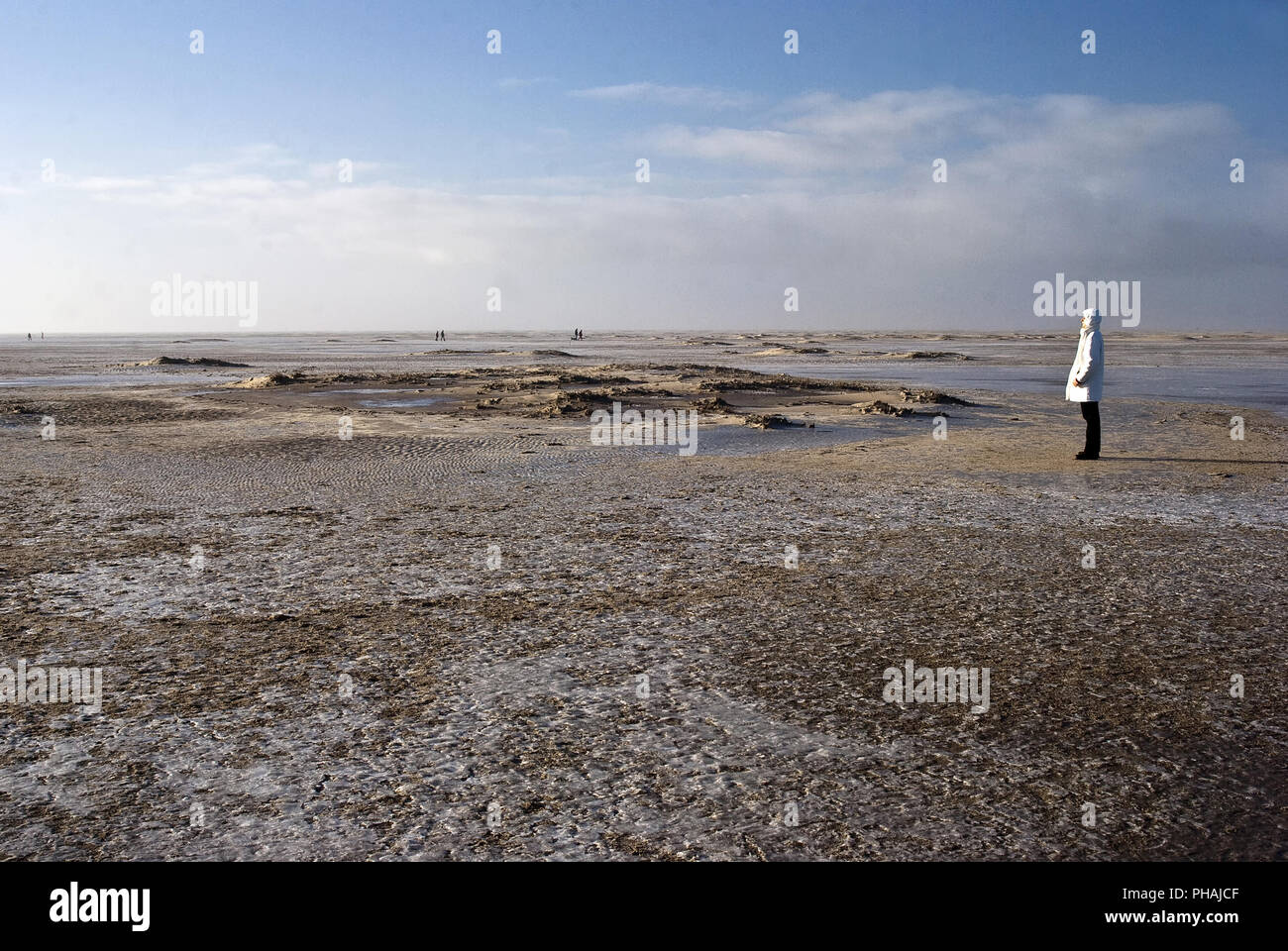 Insel Borkum, Deutschland Stockfoto