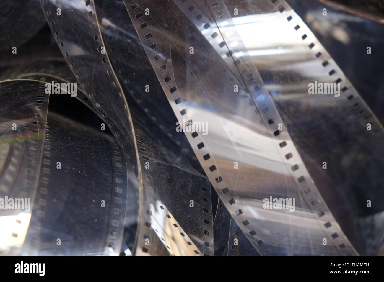 35-mm-Film, Film strip Stockfoto