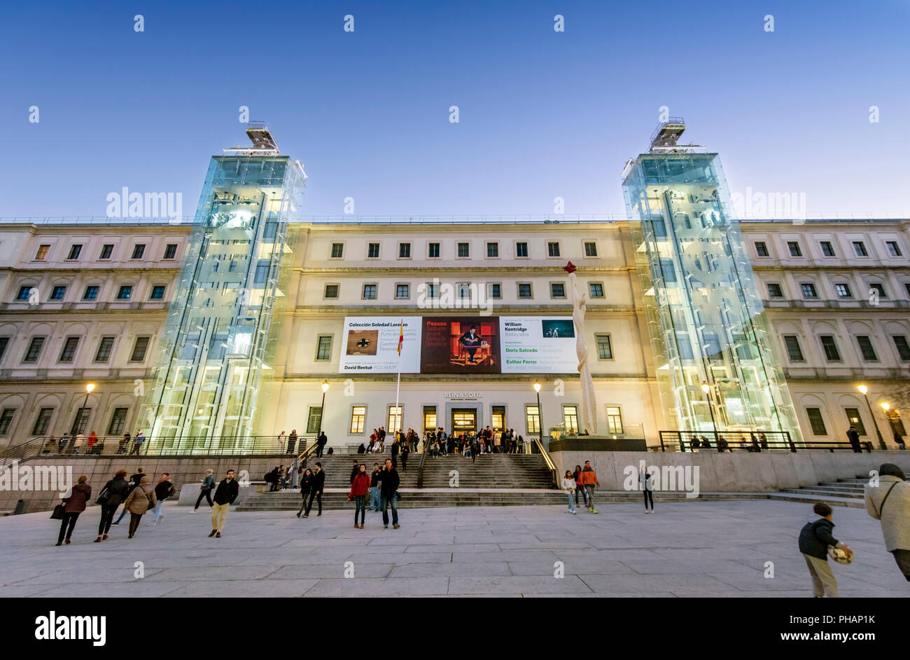 Museo Nacional Centro de Arte Reina Sofia, Madrid. Spanien Stockfoto