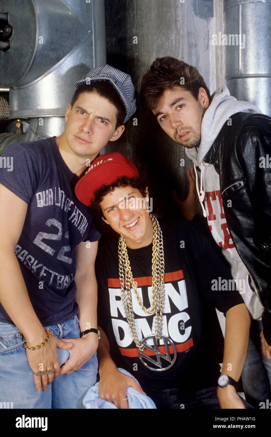 Beastie Boys am 15.05.1987 in Fürth. Verwendung weltweit