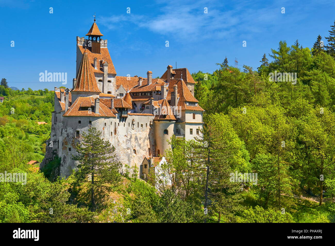 Draculas Schloss, Kleie, Siebenbürgen, Rumänien Stockfoto