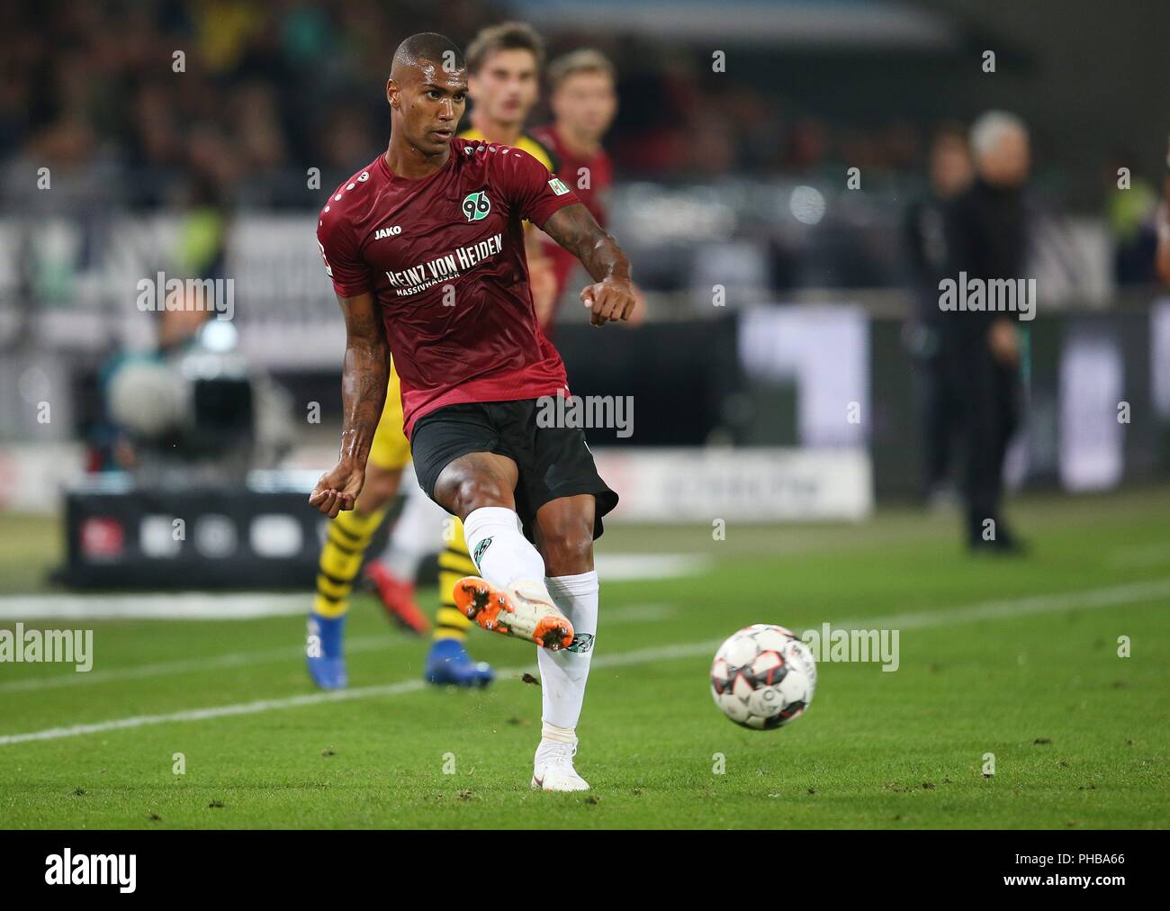 Firo: 31.08.2018, Fußball, 1.Bundesliga, Saison 2018/2019, Hannover 96 - BVB Borussia Dortmund 09 | Nutzung weltweit Stockfoto