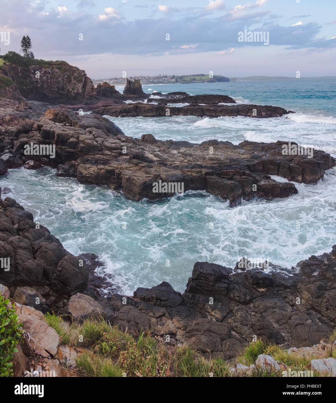 Die Kathedrale Felsen entlang der Grand Pacific Drive, Sydney, New South Wales, Australien, Pazifik Stockfoto