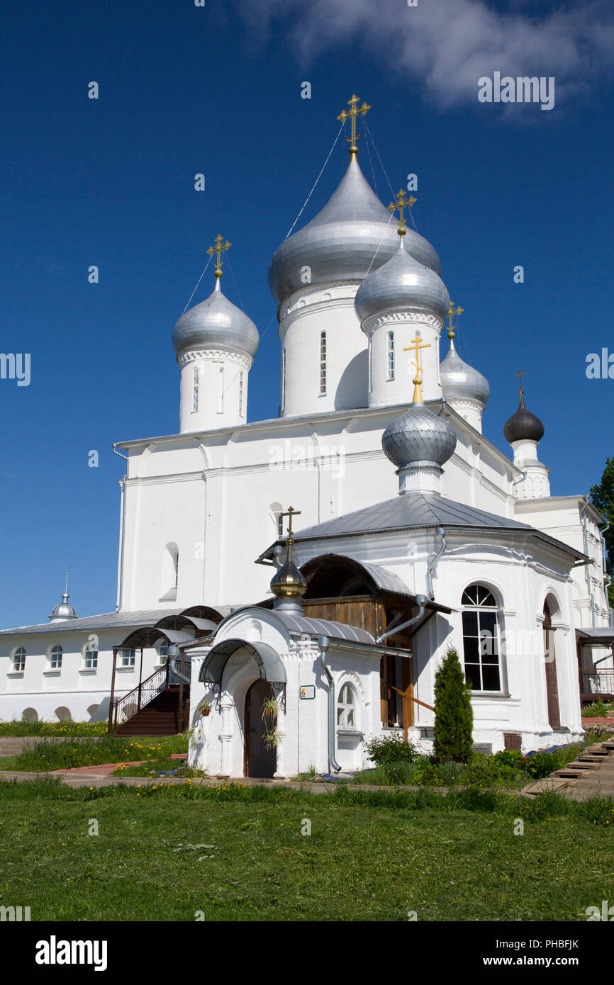 Nikitski Kathedrale, Nikitsky Monastery, Pereslavl-Zalessky, Goldener Ring, Oblast Jaroslawl, Russland, Europa Stockfoto