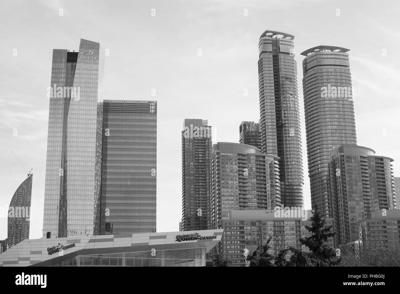 Skyline von Toronto Stockfoto