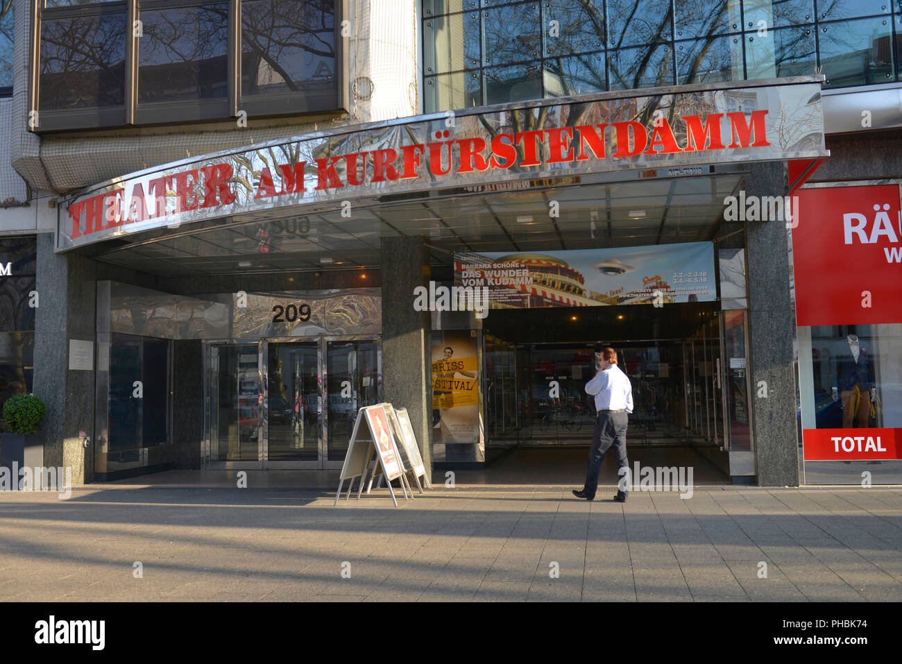 Theater am Kurfürstendamm, Ku'damm-Karree, Kurfürstendamm, Charlottenburg, Berlin, Deutschland Stockfoto