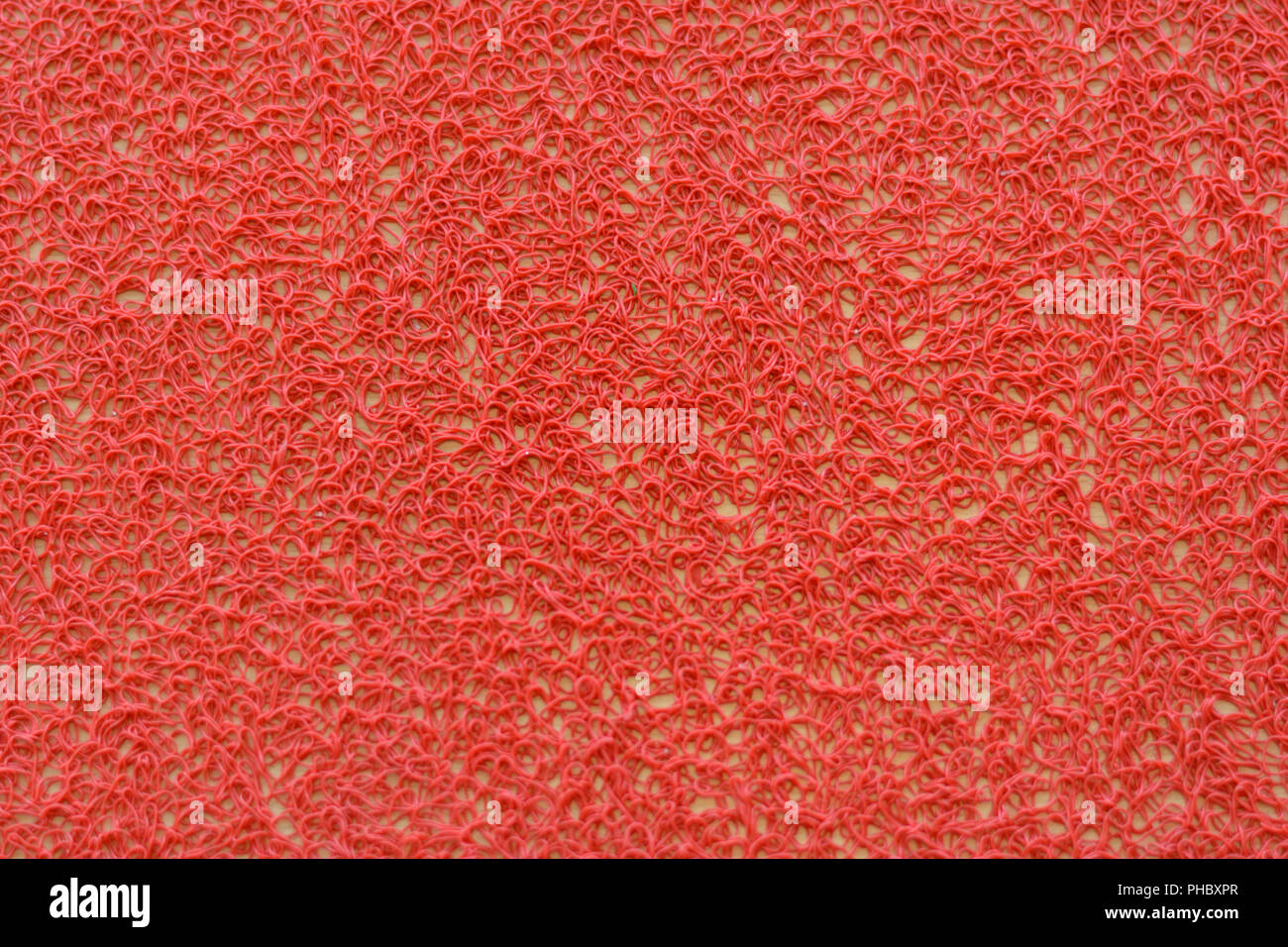 Abstrakte und roten monochrome Texturierte - Nahaufnahme rot Muster Stockfoto