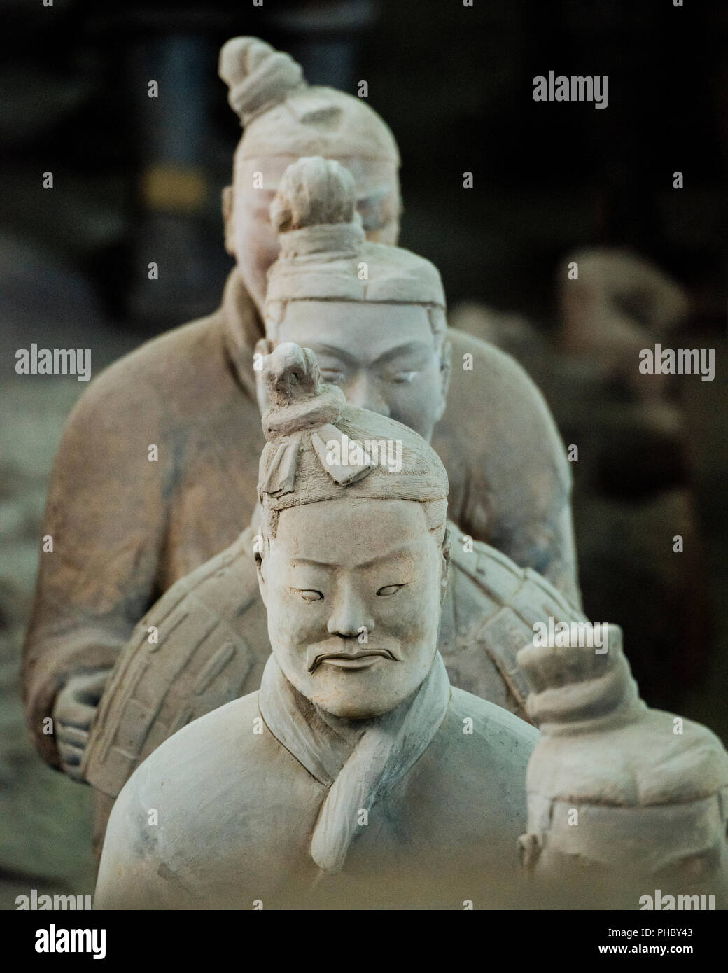 Armee der Terrakotta-krieger, UNESCO-Weltkulturerbe, Xian, Provinz Shaanxi, China, Asien Stockfoto
